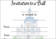 Cinderella Ball Invitation