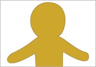 The Gingerbread Man Blank Templates