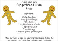 The Gingerbread Man Recipe
