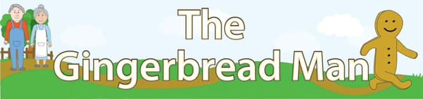 Gingerbread Man Display Banner