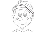 Pinocchio Colouring Sheets