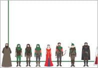 Robin Hood Themed Notepaper