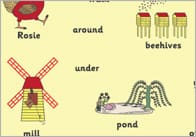 Rosie’s Walk A4 Word Mats