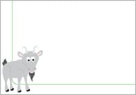 Three Billy Goats Gruff Notepaper