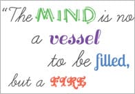 Inspirational Quotation Poster: Plutarch