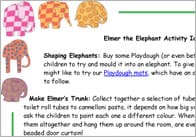Elmer Activity Ideas