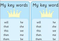 Phase 3: High Frequency Word Bookmarks