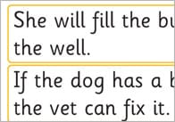 Phase 3: Sentence Cards