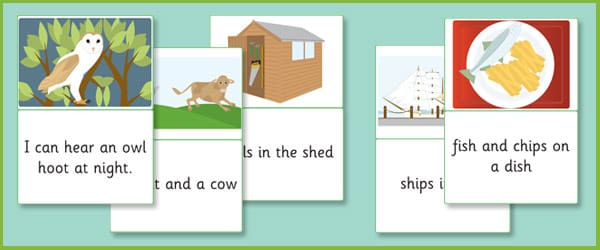 Phase 3: Picture and Caption Matching Cards