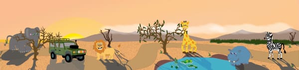 Safari Small World Play Background
