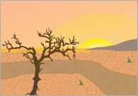 Safari Small World Play Background (Plain)