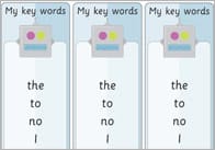 Phase 2: Tricky Words Bookmark
