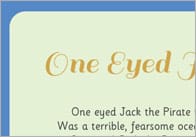 One Eyed Jack – Illustrated Poem