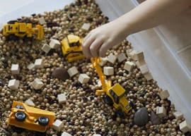 Sensory Play Ideas from Pintrest