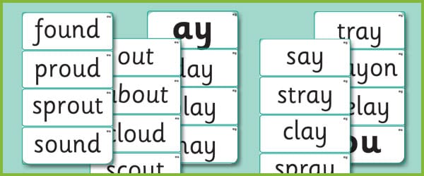 Phase 5 Grapheme Word Cards