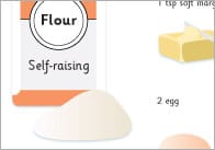 Illustrated Fairy Cake Recipe