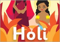 Holi Display Banner