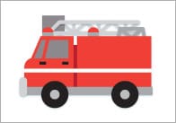 Workers & their Vehicles Flash Cards