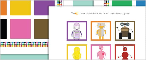 Robot Colour Matching Game