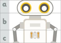 Robot Alphabet Puzzles