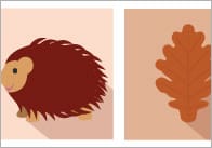 Autumn Themed A4 Notepaper