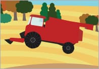 Large Harvest Display Poster