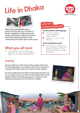Sport Relief 2016: Learn About Jinnat