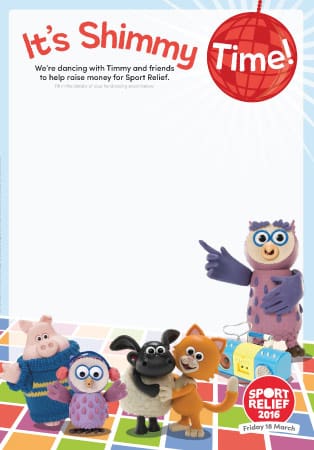 Sport Relief 2016: Poster, Bucket Label & Stickers