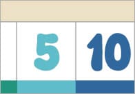 Counting in 5s Banner