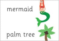 Pirate Word Mat