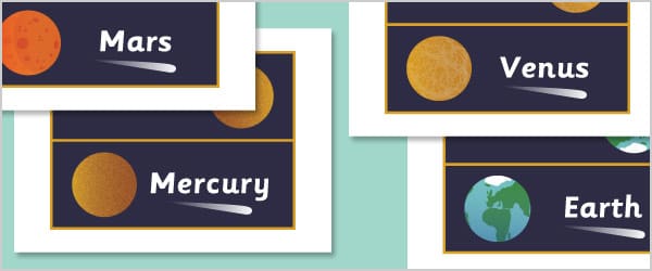 Solar System Group Signs