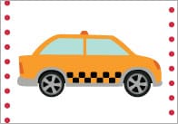 Vehicle 15cm Topic Cards
