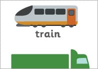 Vehicle A4 Word Mat