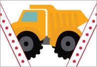 Work Vehicles Bunting