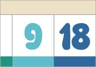 Counting in 9s Banner
