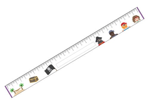 Pirate Printable Rulers