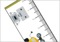 Robots Printable Rulers