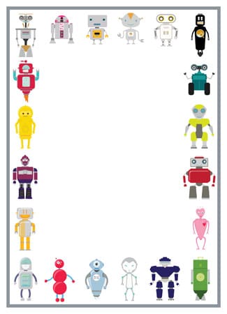 Robot Editable Notepaper