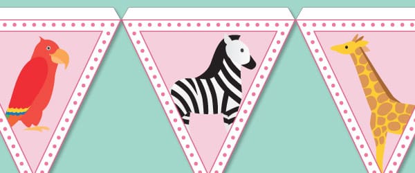Exotic Animals Bunting