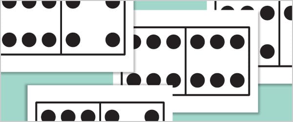 Large A4 Dominoes