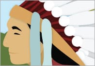 Native American Display Banner