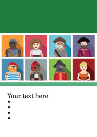 Editable Pirate Poster 2
