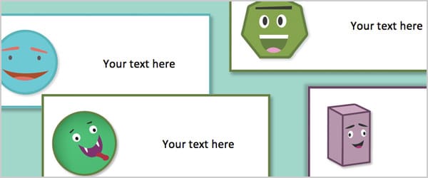 2D and 3D Shape Labels