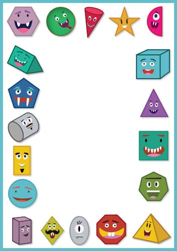 2D and 3D Shape Editable Notepaper
