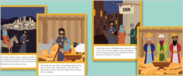 Illustrated Nativity Story