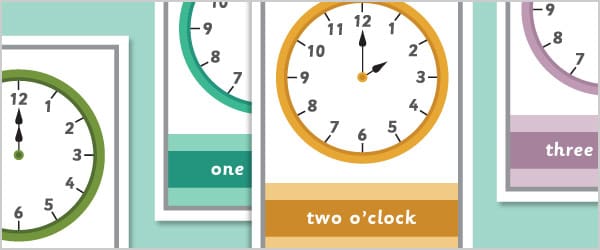 Telling The Time Posters