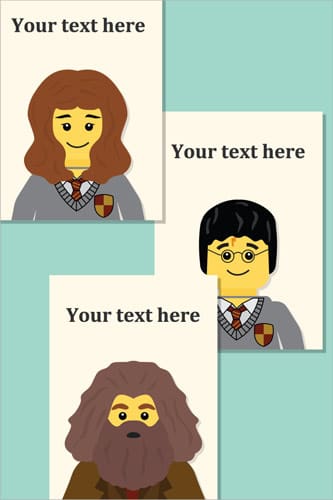Editable Wizard Prints