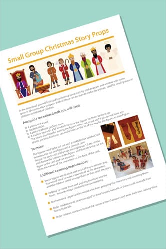 Christmas Story Props Activity