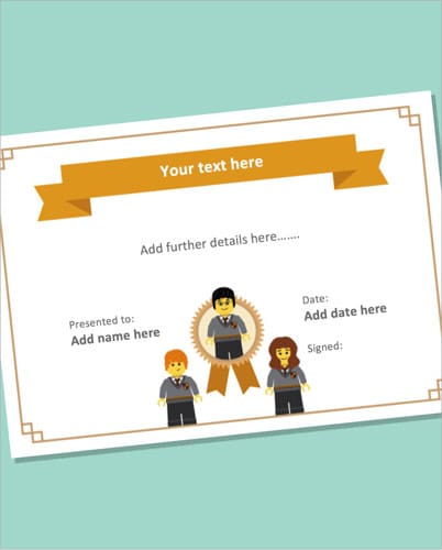 Editable Wizard Themed Certificate