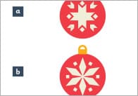 Christmas Bauble Matching Worksheet